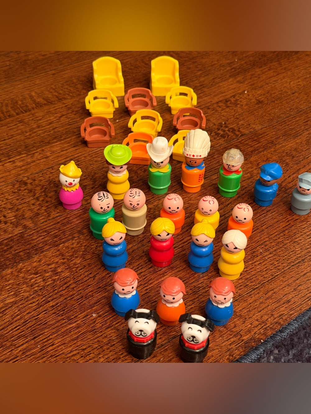 Fisher-Price Little People Assorted Color Figure Lot